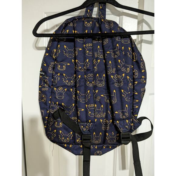 Pokemon x Loungefly Pikachu Expressions Backpack Funny Faces Blue Yellow - Picture 5 of 9